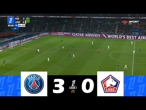 PSG contre LOSC Lille [3-0] | Ligue 1 McDonald's 2025/26 | Résumé du Match !