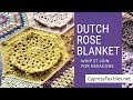 Dutch Rose Blanket CAL Part 4 - Whip St Join - CypressTextiles Dutch Rose Blanket CAL Part 4 - Whip St Join - CypressTextiles