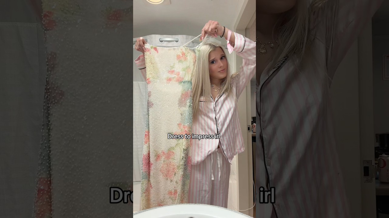 IM PROM READY🫢 #glowhouse #prom #dresstoimpress #shorts