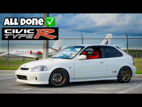 Honda EK9 CTR Refresh Build - Installing New Tein Coilovers | Brake Refinish | Alignment (Episode 6)