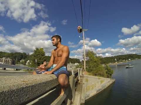 Swan Dive Completion - Football Bridge Jumping