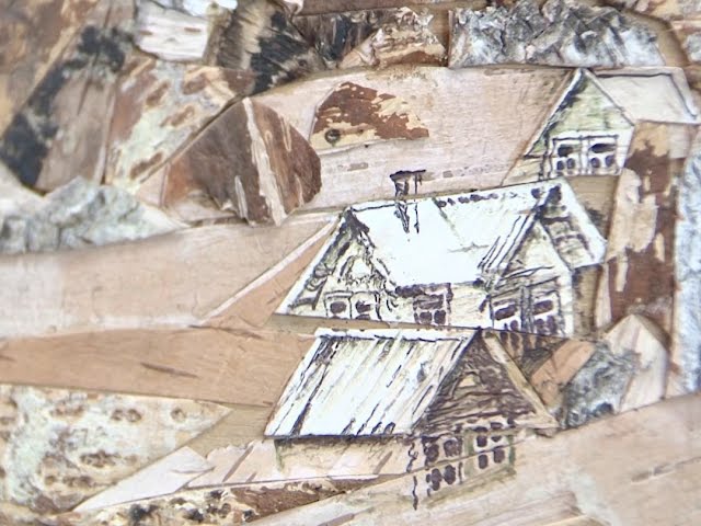 Красота Байкала в изделиях из бересты