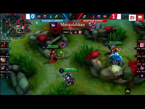 Bigetron Esport VS Saudara E Sports AOV X OPPO F5 Tournament Game 2
