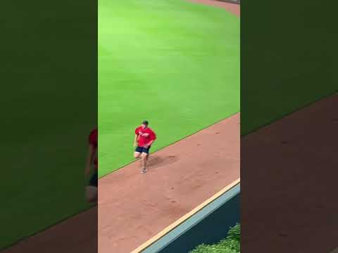 The freeze race at the Atlanta Braves game 2021