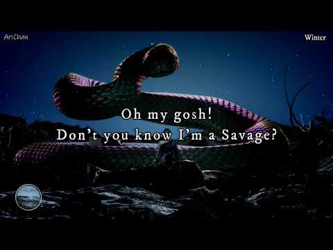 Savage -- AESPA(Karaoke - Easy Lyrics)