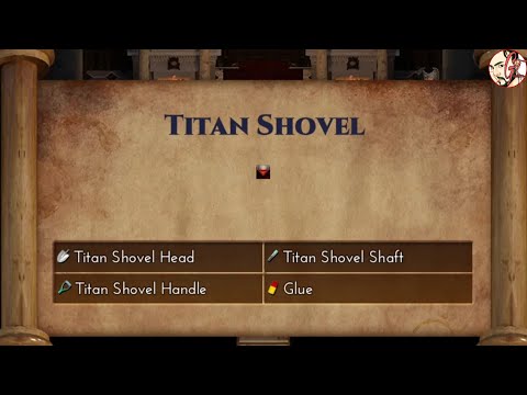 Titan Shovel Crafting for The Genesis Order - See It Here!