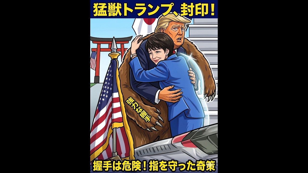 【高市総理】　　サナエのハグ