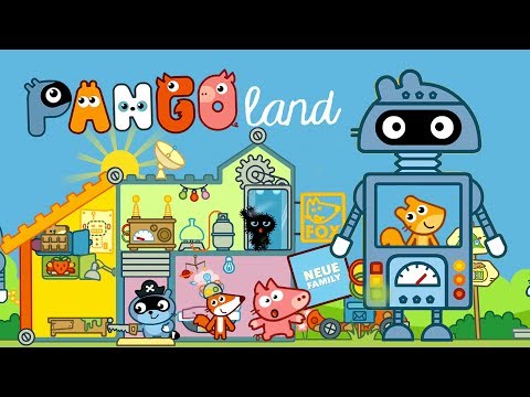 Explore Cute Houses and build a Robot in Pango Land - YouTube