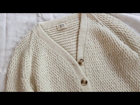 How to Knit a Double Knitted Button Band on a Cardigan | Knitting Tutorial