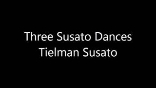 Three Susato Dances by Tielman Susato