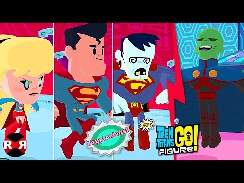 KRYPTONIANS VS MARTIAN MANHUNTER - TEEN TITANS GO! FIGURE (Teeny Titans 2)