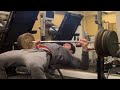 Heavy Isolation Bench Session