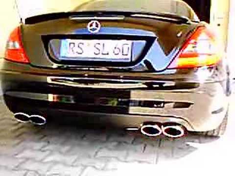 SLK350 with AMG55 exhaust2