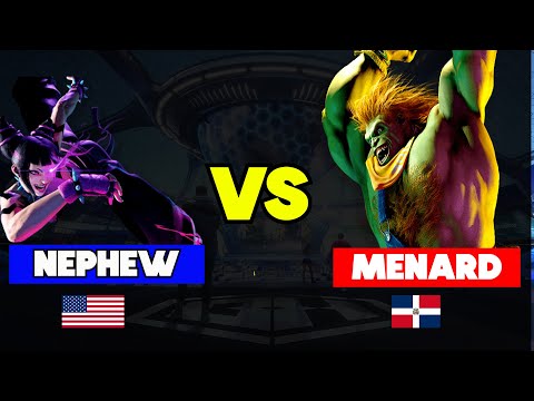 SF6 NEPHEW (JURI) VS MENARD (BLANCA) STREET FIGHTER 6 MATCH FIRST TO 3