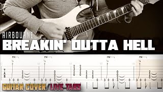 Breakin&#39; Outta Hell | Airbourne | Guitar cover + live tabs
