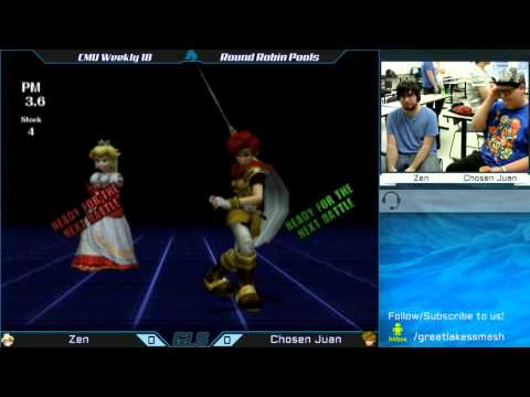 CMU Weekly 18 - Zen (Peach) vs. Chosen Juan (Roy)