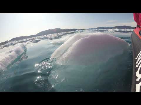 Navegando entre icebergs.