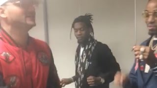 Migos Meets Riff Raff For The First Time Offset Cant Stop Dancing LOL