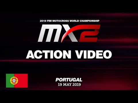 Iker Larranaga Crash - MX2 Race 1 - MXGP of Portugal 2019