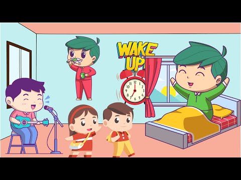 sveglia | È Ora Di Alzarsi | Canzone del Buongiorno | Canzoni per bambini | Cartoni animati #bambini