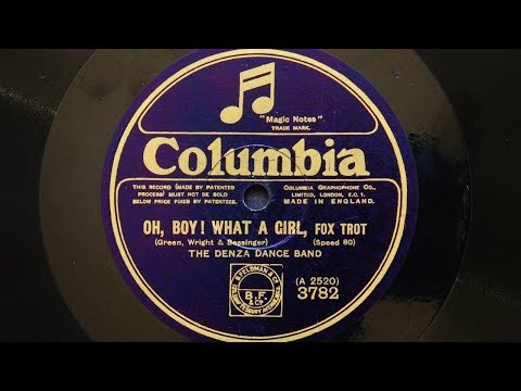 Denza Dance Band (Ross Gorman) - Oh Boy What a Girl