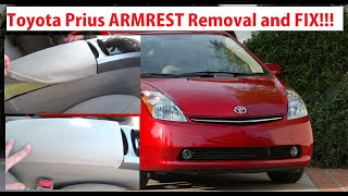 Toyota Prius Armrest Removal and Fixing. Toyota Prius XW20 2003-2009