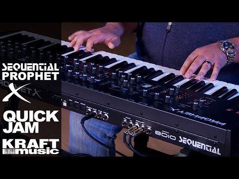 Sequential Prophet X Synthesizer - Quick Jam