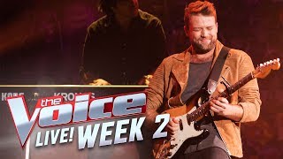 Rennie Adams - ‘Way Down We Go’  | The Voice Australia 2017