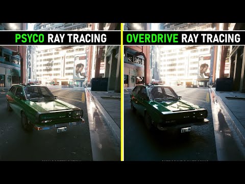 Cyberpunk 2077 | RT Off vs RT Psycho vs RT Overdrive | 4K Graphics Comparison