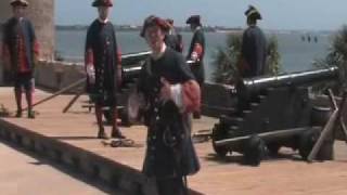 preview picture of video 'Castillo de San Marcos Cannons St. Augustine, Ponte Vedra & The Beaches, Florida'