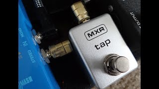 Dunlop M199 MXR Tap Tempo Switch - відео 1