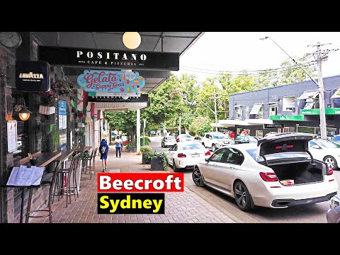 Walking Around BEECROFT Town Centre - Sydney Walking Tour - Australia 2021