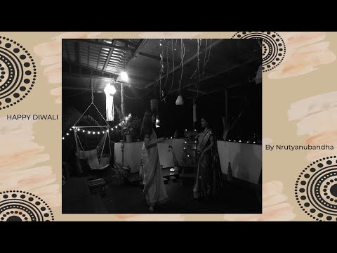 Nrutyanubandha wishes you a happy diwali ~nidhi & vaishnavee