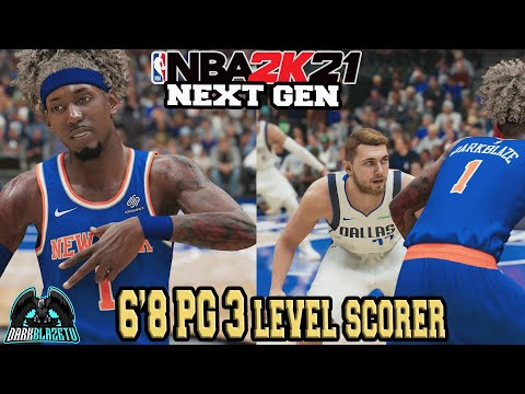 NBA 2K21 MyCareer Next Gen #2 - Luka Doncic vs 6'8 Point Guard 3 Level Scorer - Knicks