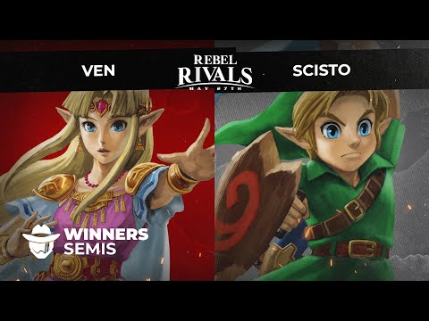 Ven (Zelda) vs Scisto (Young Link) | Winners Semis | Rebel RIvals 5