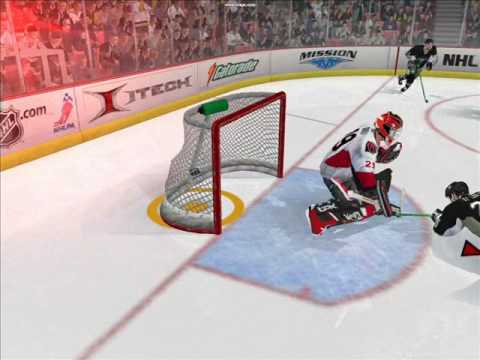 NHL09 (PC) - Martin St. Louis diving goal