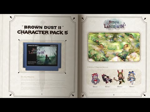ブラウンダスト2日本公式 キャラカセットPVの公式画像