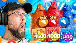 I HIT ALL 3 ICE FISHING GAME SHOWS IN A ROW... (INSANE)