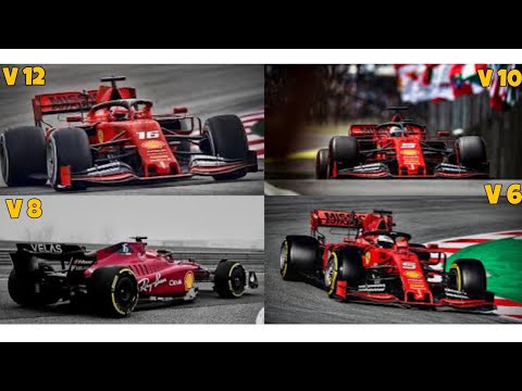 Formula 1 Sound Comparison V12 V10 V8 V6