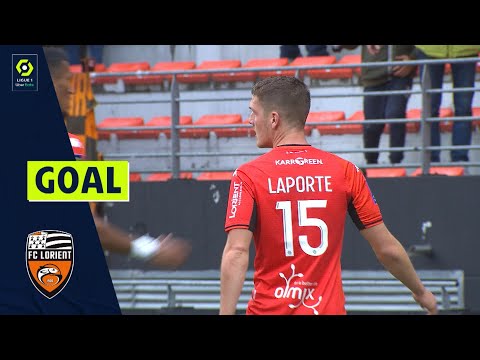 Goal Julien LAPORTE (76' - FCL) FC LORIENT - FC GIRONDINS DE BORDEAUX (1-1) 21/22