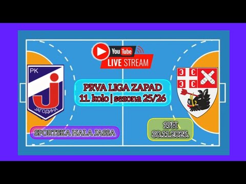 RK JAGODINA - SPD RADNIČKI KRAGUJEVAC PRVA LIGA ZAPAD 25/26