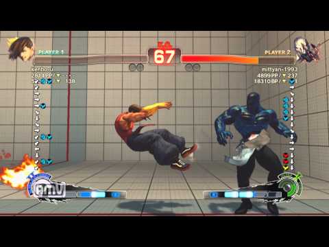 kenbo-u [Yang] vs mittyan-1993 [Seth] SSF4 AE Japanese Online Ranked Matches