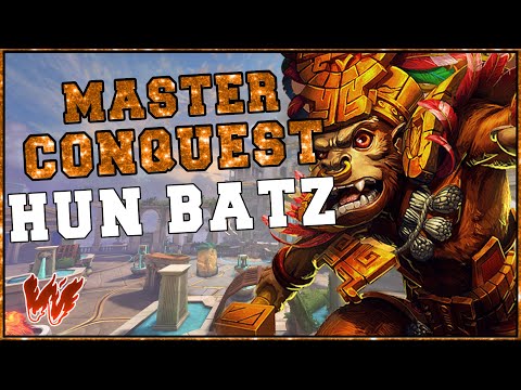 Hun Batz, El mono es el rey de la jungla?! - Warchi - Smite Master Conquest S7