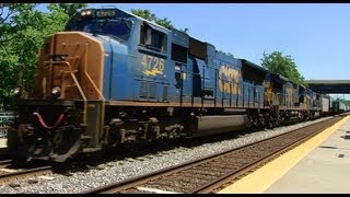 preview picture of video 'CSX Blowing in Dorsey'