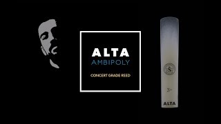 ALTA Ambipoly Alto Saxophone Reed - Classic - #2