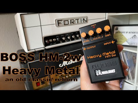 BOSS HM-2w Waza Craft Heavy Metal - an old classic reborn