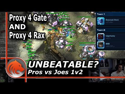 Getting 4 Rax and 4 Gateway Proxied! - Pros vs Joes 1v2!