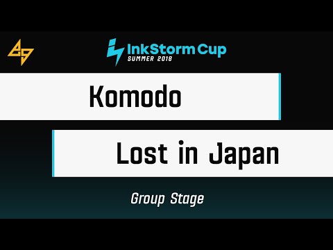 Komodo vs. Lost in Japan | Group Stage | InkStorm Cup: Summer 2018