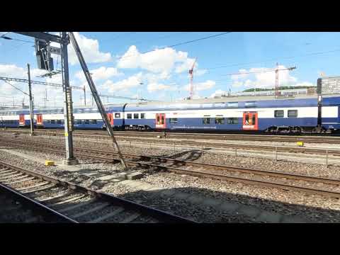 Bahnhof Zürich HB ZH / Ausfahrt mit dem IR 36