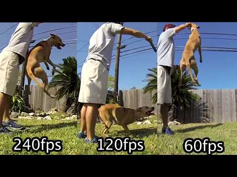 Slow motion  60fps vs 120fps vs 240fps